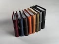 Leather Journal Cover Personalized, Travelers Notebook Cover, Custom Refillable Planner Cover A6 A5 A4 B6 B5, Employee Gift, Coworker Gift product logo
