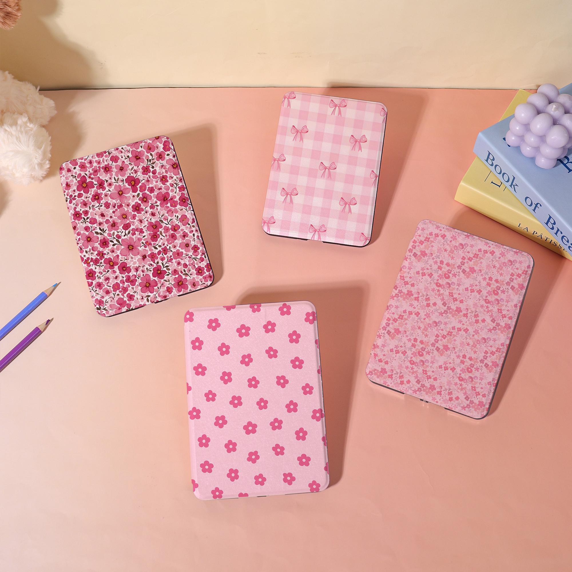 Girly Pink Flower New Kindle Case for Kindle 11/12/colorsoft ,kindle ...