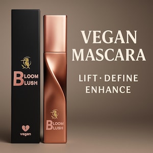 Rose Gold Luxe Vegan Mascara – 50% Launch Offer