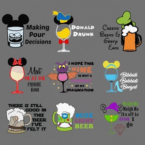 Princess Beer Glass Mug PNG, Princess Wine Glass png, Toy Story, Lion King, Goofy Wine Glass png file