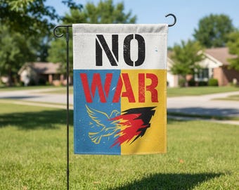 We Stand With Venezuela Protest Garden Flag, Political Flag, Latin America Solidarity, Freedom Statement Flag, Anti Trump B-03012607