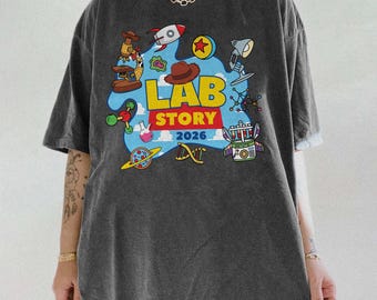 Lab Week 2026 Shirt, Lab Story Matching Lab Shirt, Gift for Lab Team, Pathology Gifts, Phlebotomy, Microbiology, Lab Assistant C1NX06