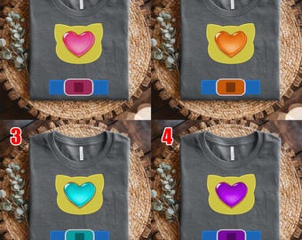 Super Cat Suit Costume, Cat Hero Group Matching Shirt, Custom Cat Friend Halloween Shirt, Cat Heart Costume Family Vacation 2023 Tee BZIZ19
