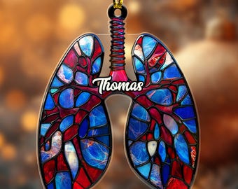 Anatomical Floral kidneys Christmas Ornament, Christmas Gift, Unique Gift for Dialysis Nurse, Kidney doctor Gift, Kidney Nurse Gift D1NJ21