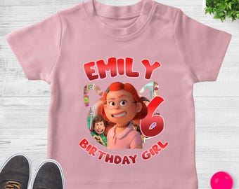Turning Red,Custom Birthday shirts,Birthday Tees , Birthday Tees For Kids, Birthday Tees for toddlers, Funny Birthday shirts BYJR10