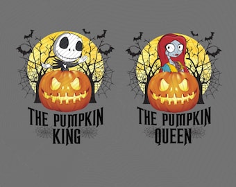 Jack et Sally en coeur PNG, couple Jack et Sally PNG, The Nightmare Before SVG, Halloween Png