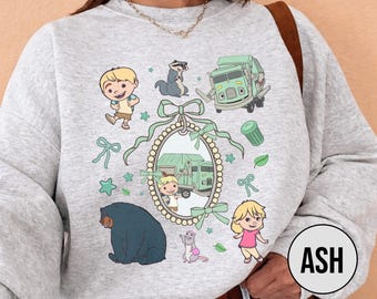 Sudadera vintage de camión de basura, camiseta coqueta de camión de basura, viaje familiar de camión de basura, camiseta de dibujos animados, regalo de cumpleaños de camión de basura NGVP06