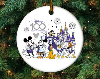 Personalized Walt Disney World 100 Years of Wonder 2023 Christmas