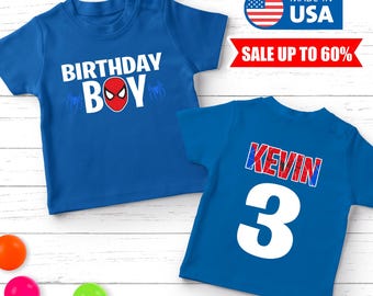 Spidey and His Amazing Friends Birthday Shirt, Spiderman shirts Custom Kids shirts, Spidey Shirt, Birthday Shirt, birthday boy T-27042311