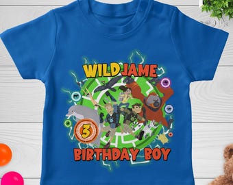 Personalized Wild Kratts Birthday Custom Kid Shirt, Wild Personalized shirt for kids, Wild Kratts Birthday Shirt, Birthday Shirt G5QT09