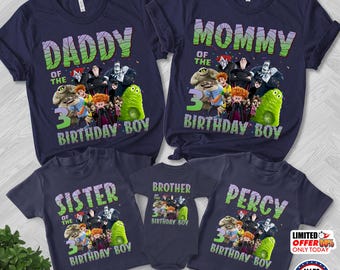 Personalized Hotel Transylvania Shirt, Hotel Transylvania Family Birthday Shirt, Dracula Birthday Family, Hotel Transylvania Party NETF15