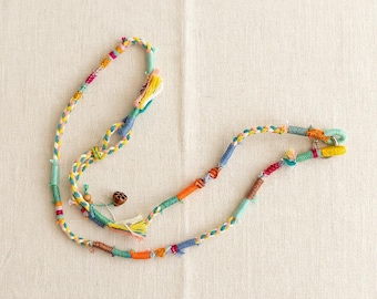 Handmade Beaded Phone Strap,Boho Braided Phone Lanyard Crossbody,Phone Cord Wrist Strap, Hippie Phone Leash,Phone Necklace Strap,Phone Charm