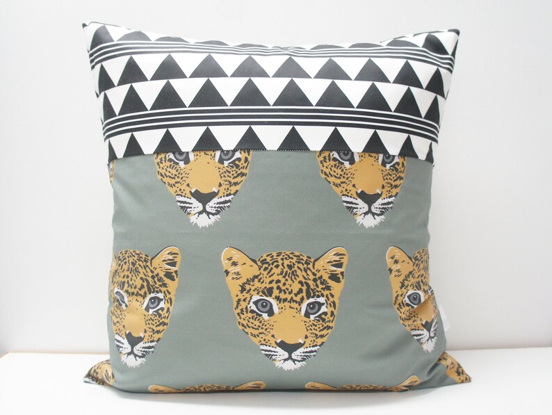 Pillow Cover Patchwork Pillow Cover 20x20 Black And White Etsy