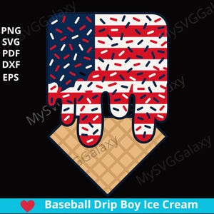 4th of July PNG | Red white and Blue Drip PNG | Patriotic Drip PNG | Baseball Life | Sprinkle Drip | Ice Cream Drip | Baseball Drip png