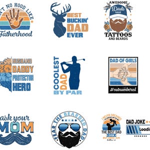 Vatertags-Sublimationspaket, Bester Vater aller Zeiten Png, Sublimationsdesign, digitaler Download, Papa Shirt, Papa PNG, glücklicher Vatertag, Männerhemd