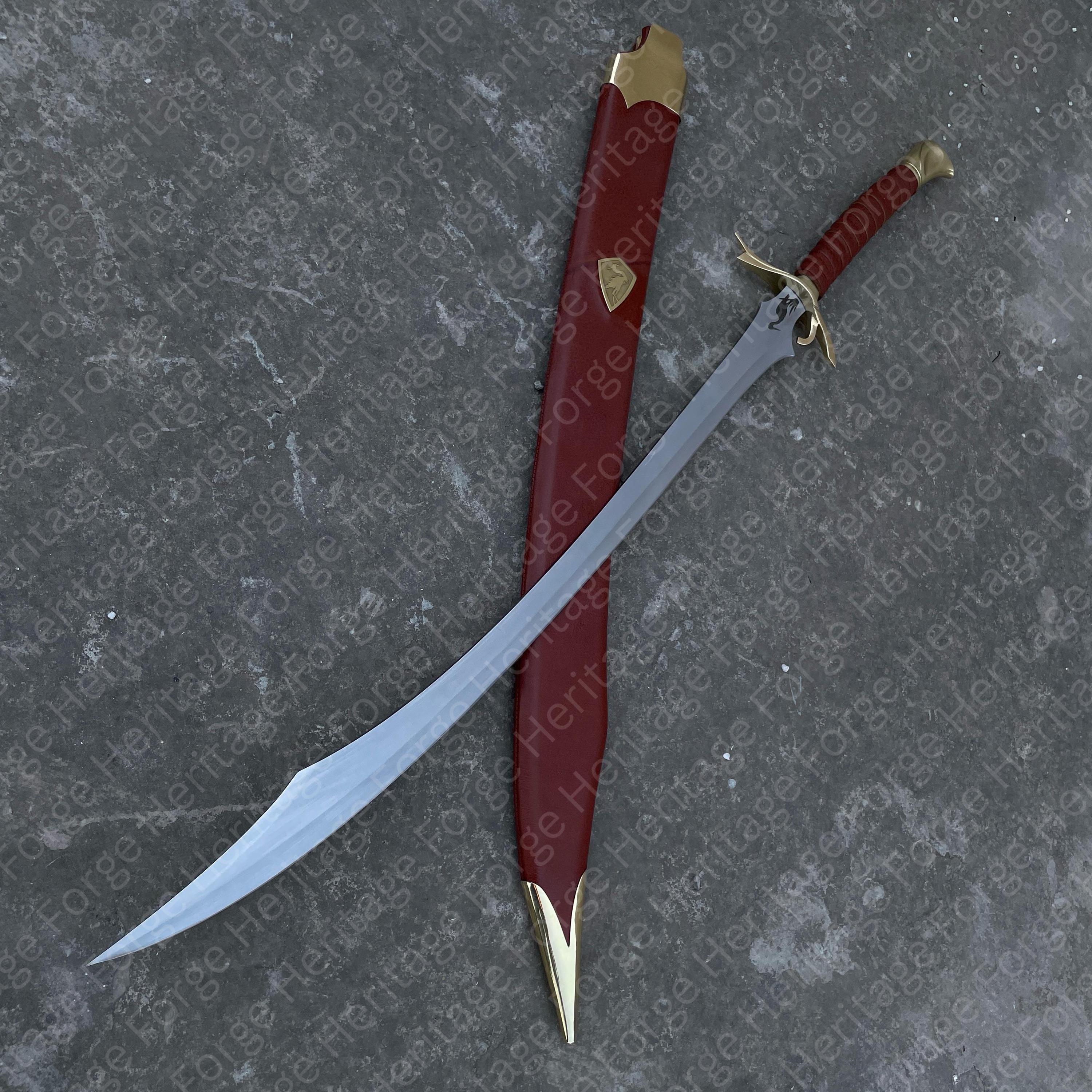 Custom Handmade Wheel of Time Heron Mark Sword | Buster Sword With