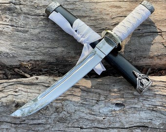 Samurai Tanto – Hand Forged Mini Katana Short Sword Replica