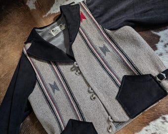 One-of-a-Kind Chimayo Jacket – Reworked from Vintage Centinela Waistcoat