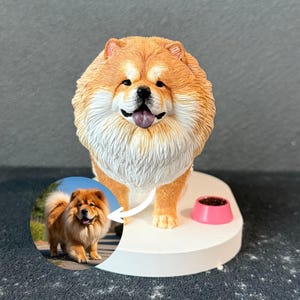 Custom Dog Sculpture-Custom Pet Full Body Statue-Personalized Cat Figurine-Keepsake For Pet Lovers-Gift For Pet Memorial-Free Shipping