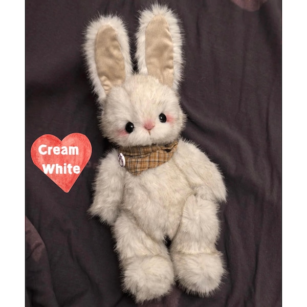 DIY Bunny Kit For Sewing Beginner And Sewing Lover Sewing Your Own Bunny-Rabbit Stuffed Making Kit For Rabbit Lover-Gift For Her