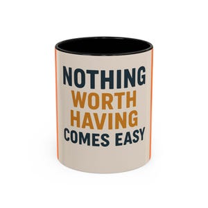 Motivational Coffee Mug | Inspirational Mug, Perfect Gift for Friends, Home Office Decor, Morning Motivation, Unique Coffee Accessory