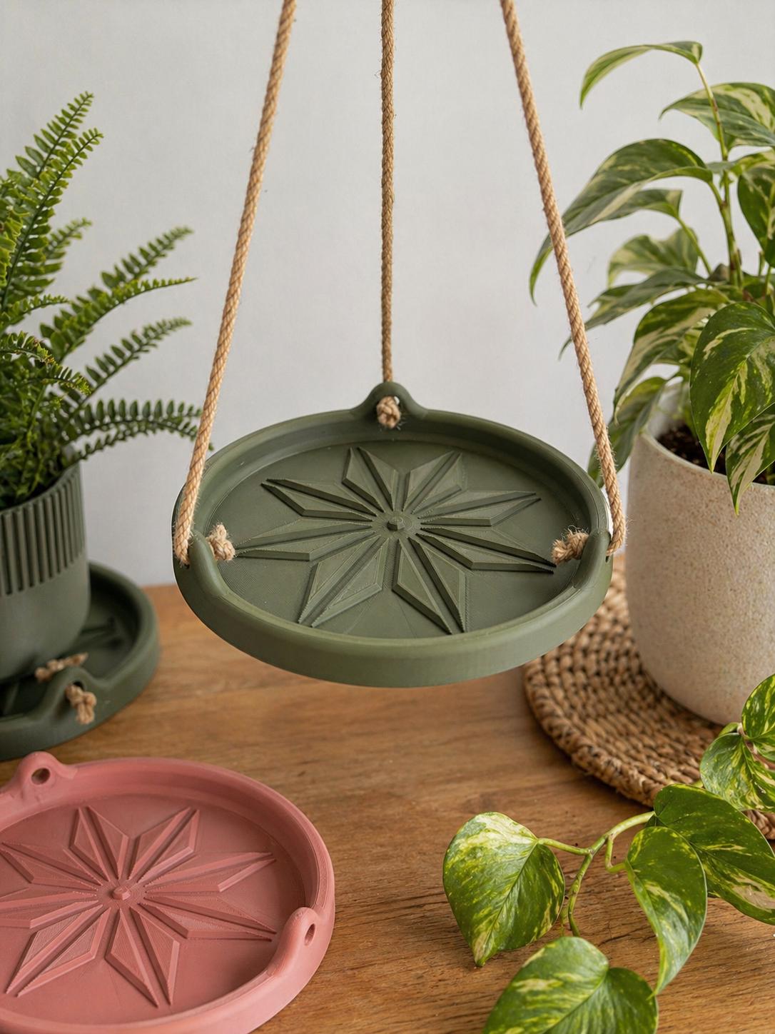 Water Catcher for Hanging Plant - Etsy