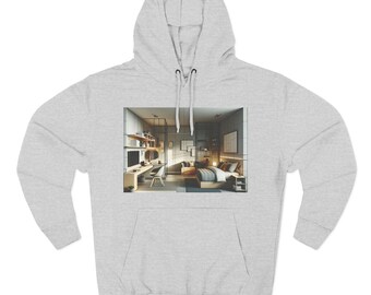 Cozy Fleece Hoodie: Adjustable Hood, Kangaroo Pocket