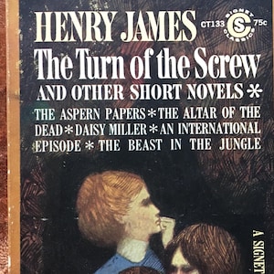 Henry James, The Turn of the Screw and Other Short Novels vintage Signet paperback 1963