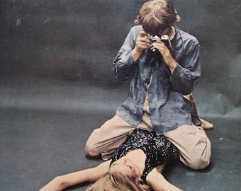 Blow-Up van Antonioni; Lorrimer vintage film studies boek 1971 klassieke jaren zestig 1966 film script essays stills zeldzame wereldcinema