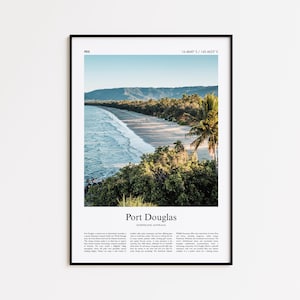 Port Douglas Color Print, Port Douglas Real Photo Poster, Port Douglas Travel Poster Gift, Queensland, Australia, Wall Art Print