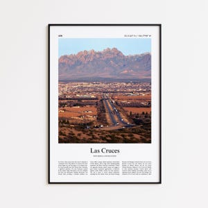 Las Cruces Color Print, Las Cruces Real Photo Poster, Las Cruces Travel Poster Gift, New Mexico, United States, USA, Wall Art Print