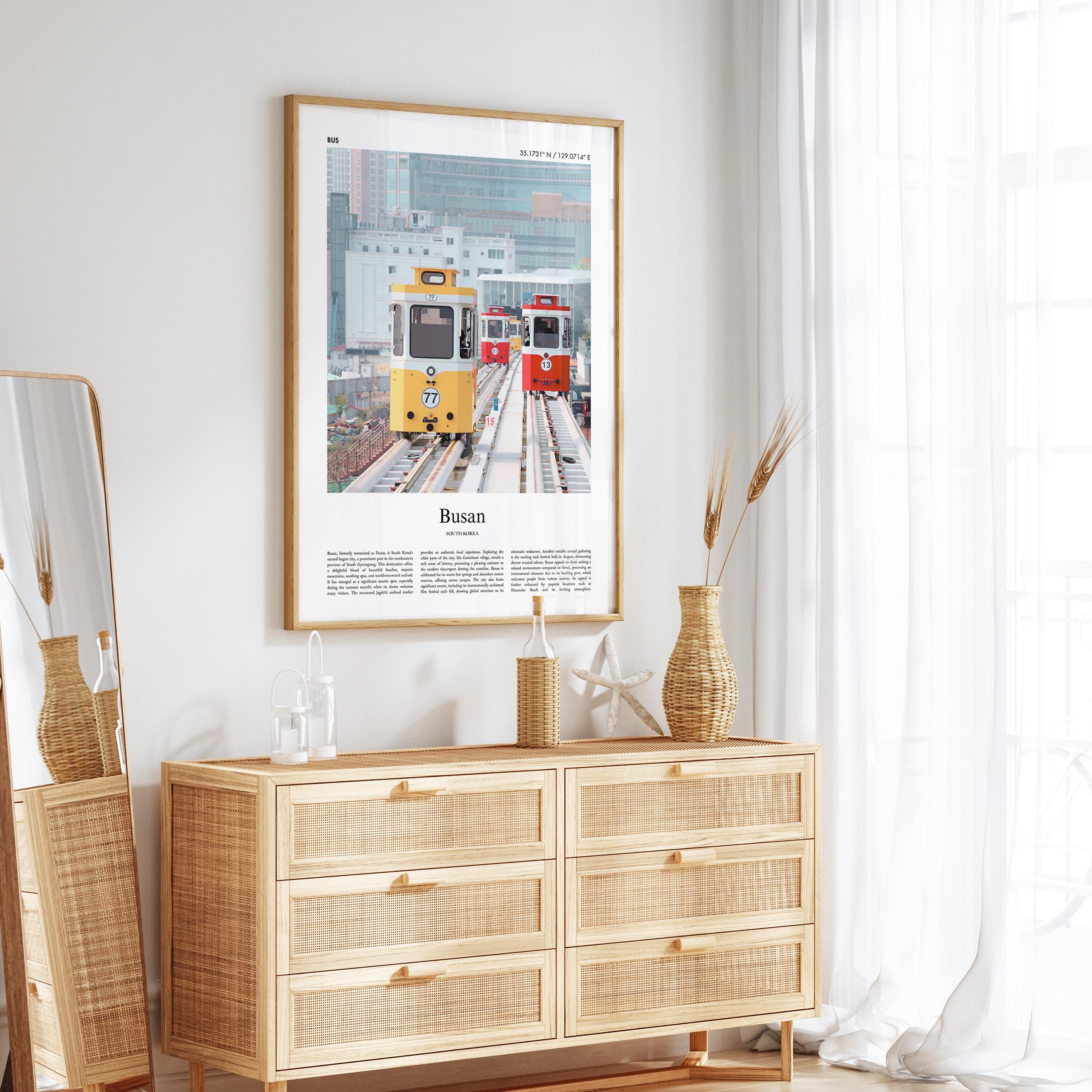 Busan Color Print, Busan Real Photo Poster, Busan Travel Poster Gift ...