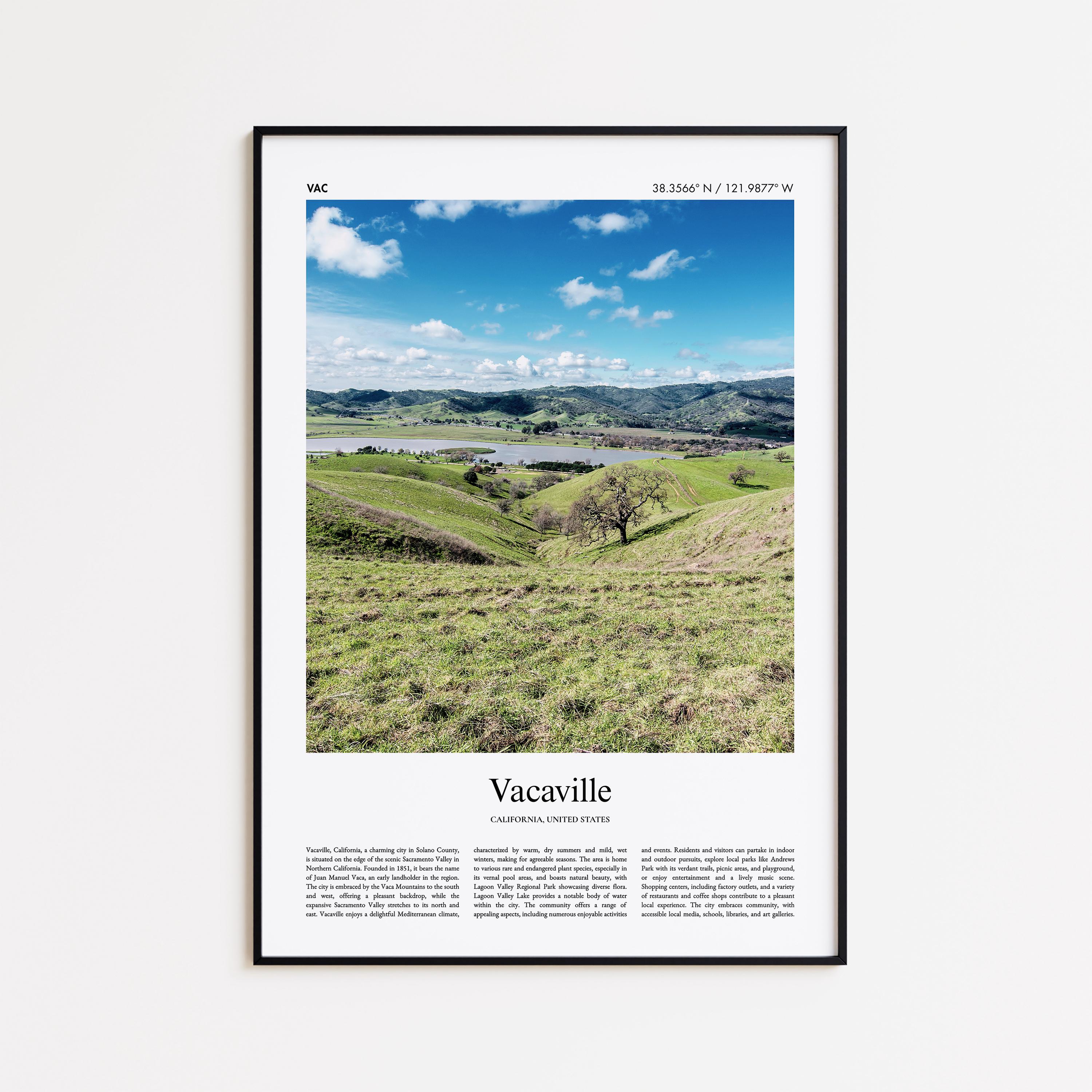 Vacaville Color Print, Vacaville Real Photo Poster, Vacaville Travel Poster  Gift, California, United States, USA, Wall Art Print - Etsy Israel