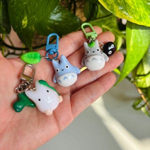 Llavero kawaii "Totoro" hecho a mano