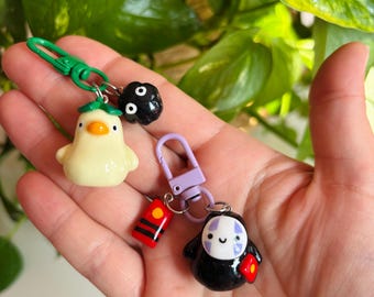 Handmade kawaii &quot;Spirited Away&quot; keychain