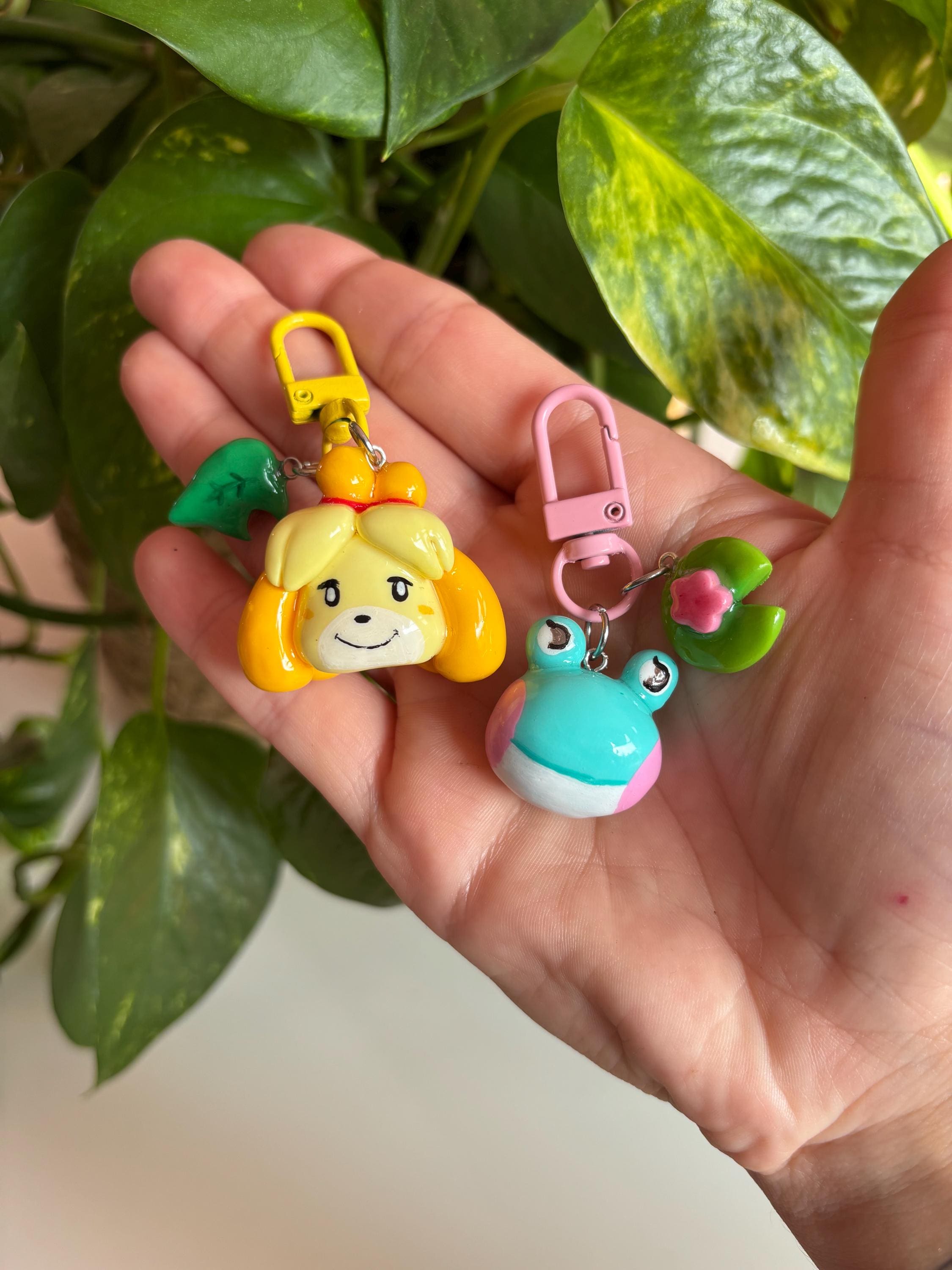 Handmade "Animal Crossing" keychain