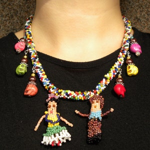 Frida & Diego necklace image 2