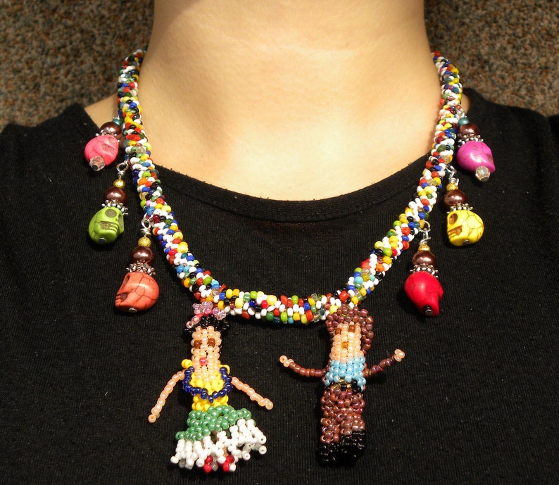 Frida & Diego necklace image 2