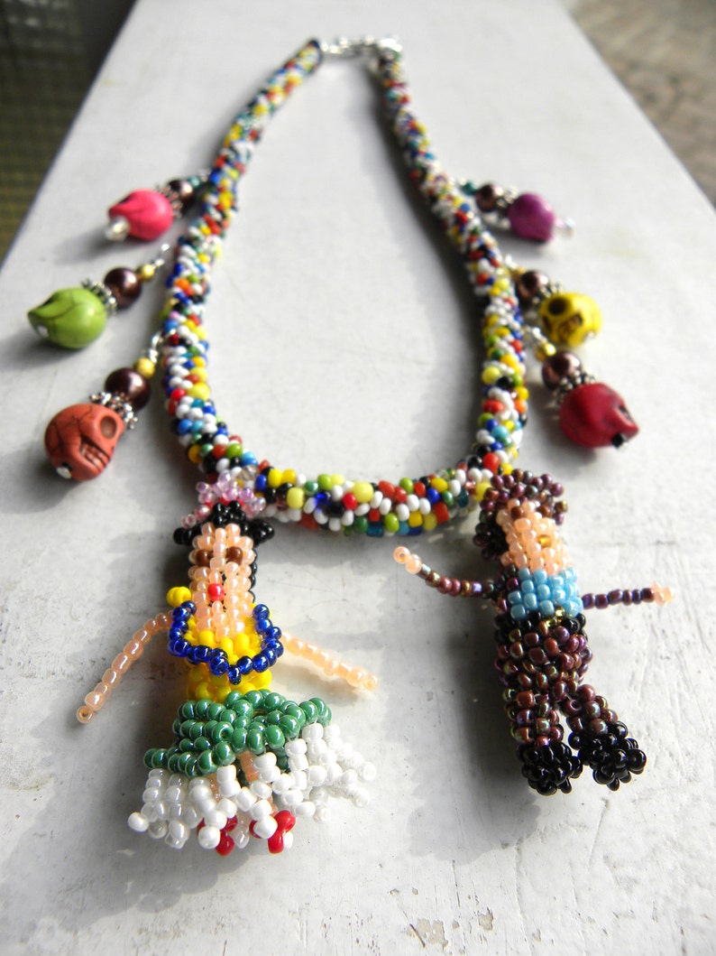 Frida & Diego necklace image 3