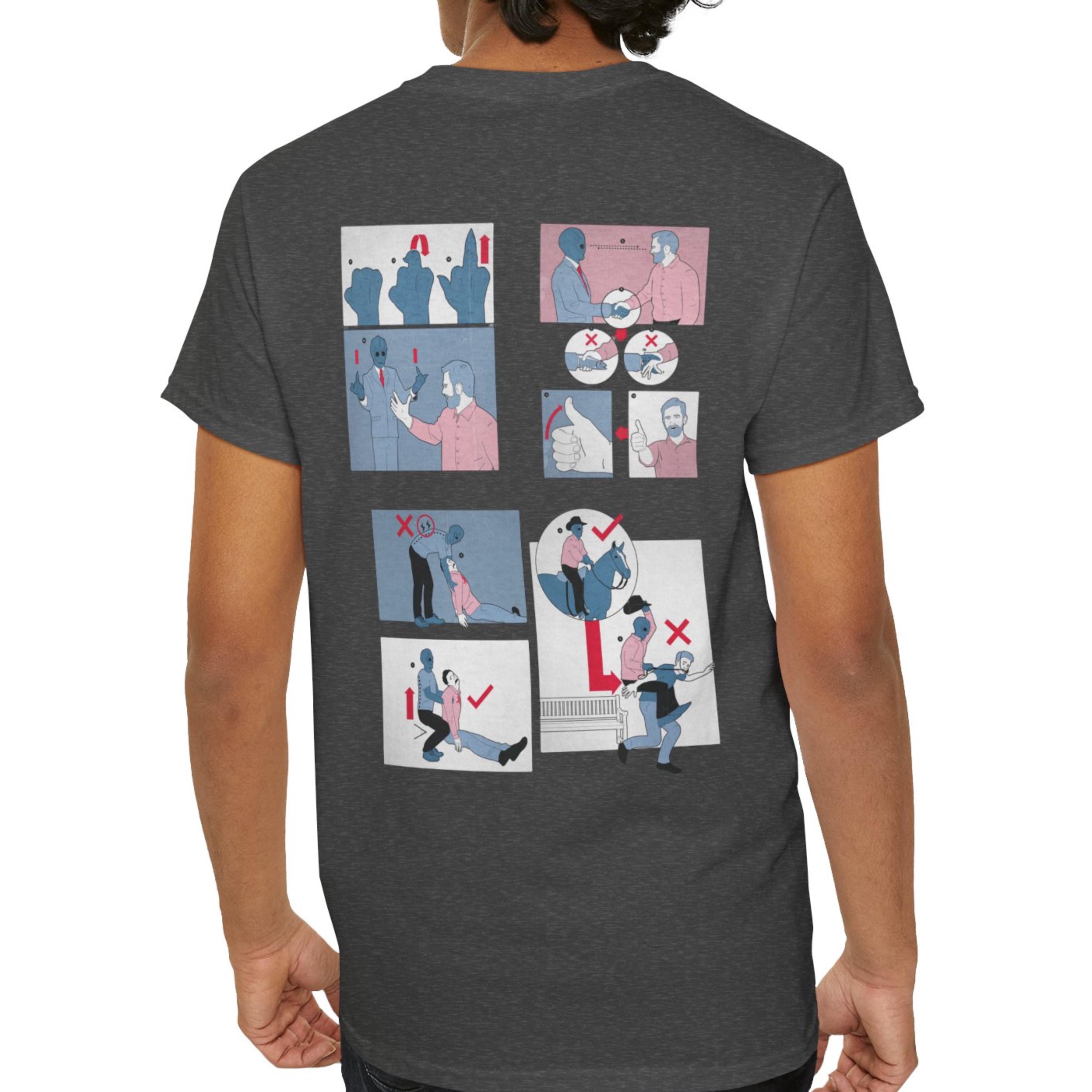 Resident Alien T-Shirt – Funny Sci-Fi Tee | Unisex Graphic Shirt | Resident Alien Inspired Gift