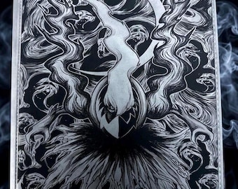 Pokémon - Custom Darkrai Grey TCGuard 9 Pocket Trading Card Binder