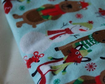 Topponcino 100% cotton Flannel - Holiday Collection