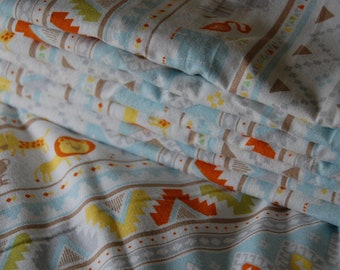 Topponcino Covers 100% Flannel Woodland Creatures, Safari, and Southwest Expression