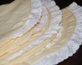 Toponcino Cover- Soft Yellow Eyelet
