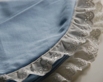 Topponcino Covers Cotton Light Blue