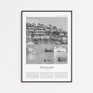Dartmouth Black and White Print, Dartmouth Photo Poster, Dartmouth Travel Poster Gift, New Hampshire, United States, USA Wall Art Print