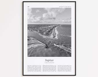 Jupiter Color Print, Jupiter Real Photo Poster, Jupiter Travel