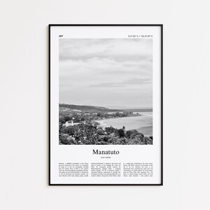 Manatuto Black and White Print, Manatuto Photo Poster, Manatuto Travel Poster Gift, East Timor Wall Art Print, Minimal Home Decor Print