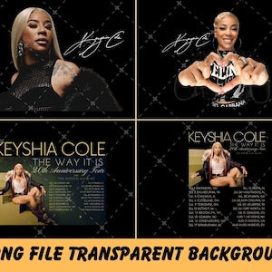 Keyshia Cole PNG File, Concert 2025 PNG, Concert T Shirt, Keyshia Cole Tour Digital File Instan Download and Ready Print to Shirt