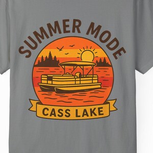 Summer Vibes T-Shirt: Cass Lake MN, Beach Life Apparel